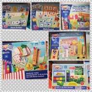 英國直送/英國代購 - Numberblocks Mathlink Cubes Activities Set/ Add it up Mini Market/ Alphablocks Word Buil