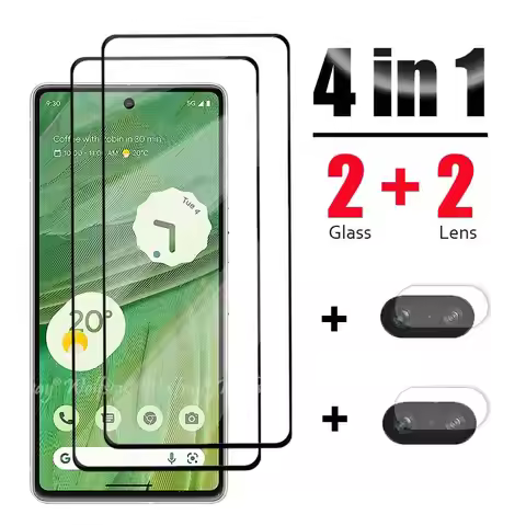 For Google Pixel 7 Glass For Google Pixel 7 Tempered Glass Screen Protector Camera Film For Google P