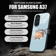 HP Samsung A37 5G Case - Samsung A37 Glass Softcase - Samsung A37 5G Casing - Kesing Samsung A37 5Gh