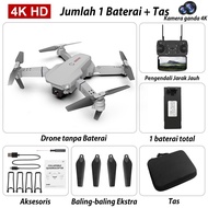 Drone E99 pro 4K ultra HD dual camera wifi FPV altitude hold Drone E99 Dual Camera Bonus 2 Baterai  Remote Control HD Drone Kamera Jarak Jauh Wifi FPV Dual Kamera Drone