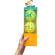 Genuine AMA X-ACE40 outdoor pickleball ball meets professional competition ball standards