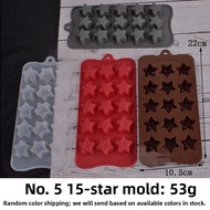 Star Shape Chocolate Mold Thick Silicone