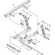 Shim ring bosh swing arm arem rx king f1zr fizr ori yamaha