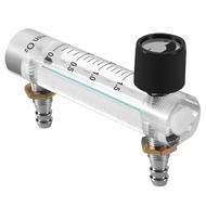 GO Auto-0.1-5LPM 1L Oxygen Flow Meter Flowmeter with Control Valve for Oxygen Air Gas