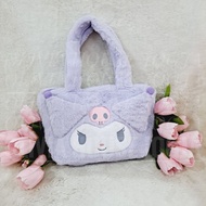 UNGU Kuromi Purple Tote Bag Kuromi Fur Box Bag Kuromi Bag