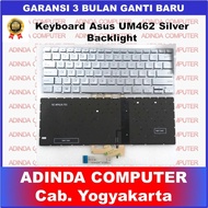 Asus Zenbook Flip 14 UM462 UM462D UM462DA Silver Backlight Keyboard