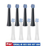 4pcs Replacement Toothbrush Heads Compatible with For Braun Oral B iO 3 4 5 6 7 8 9 10 Series Electr