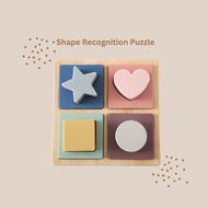 Shape recognition puzzle