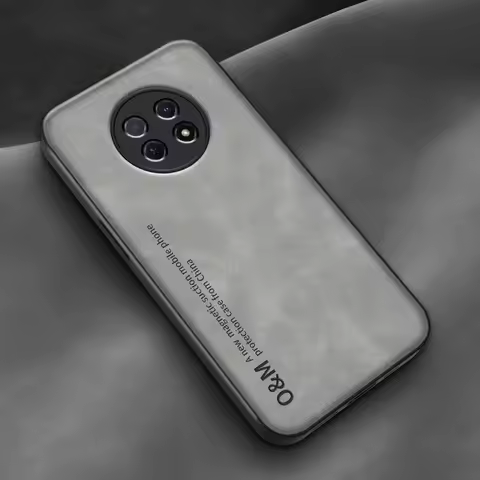 Luxury Magnetic Leather Case For Huawei Nova Y91 Y90 Cover Car Holder Silicone Phone Case For Huawei