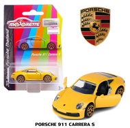 โมเดลรถเหล็ก Majorette 30 Years Porsche Thailand Colour Series Porsche 911 Carrera S สเกล1/64 เปิดปร