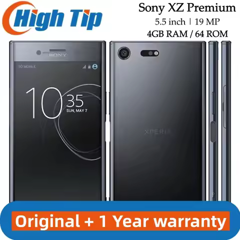 Unlocked Original Sony Xperia XZ Premium G8141 G8142 RAM 4GB ROM 64GB 4G LTE Android 5.519MP 1080P W