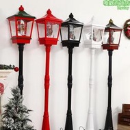 音樂下雪燈發光聖誕大型店鋪場景燈飾路燈戶外裝飾家用院子插電