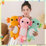 Dino Unique Hexagonal Axolotl Plushie Fun Addition To Your Toy Collection
