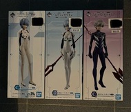 BANDAI 一番賞 新世紀福音戰士 EVA 綾波麗 渚薰 C賞 D賞