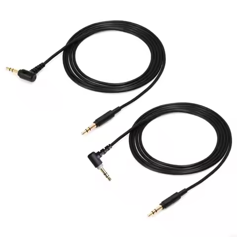 Replacement Aux 3.5mm Audio Cable Extension Cord For Sony WH-1000XM5 WH-1000XM4 WH-1000XM3 WH-1000XM