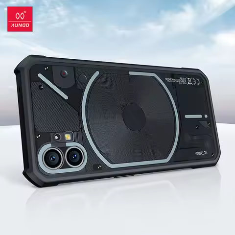 Xundd Case For Nothing Phone 1 Case Shockproof Transparent Bumper Back Phone Cover For Nothing Phone