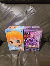 日版 金證 海賊王 娜美 波尼 標準盒 模型 公仔 One piece O-Nami / Bonney dxf figure