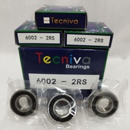 Ball Bearing 6002 2RS Tecniva Bering Laker Laher 6002 2RS Size 15
