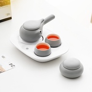 All Season Hotel Tea Set Home Office Kung Fu Tea Set Hotel B & B Teapot Teacup Small Set FX6Y