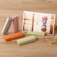 Log Card Base Note Holder Photo Business Card Holder Ornaments Desktop Creative Note Holder Message 