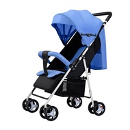 magic stroller Baby that can sit and lie down kereta bayi One-click folding four wheels Kereta sorong bayi Portable Newborn travel stroller murah kereta tolak baby Adjustable awning and swivel seat Shock-Absorbing stroller 婴儿车