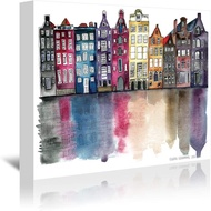 Asterda Canvas Wall Art Print Artwork Decor By Claudia Liebenberg 16 X 20 X 15