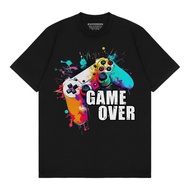 Exporion Kaos T-Shirt Distro Premium 3D Lighting Colors Black-3DC009