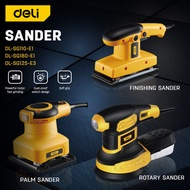 DELI Corded Sander (300W / 360W / 100 x 100mm / 93 x 185mm / 125mm) DL-SG110-E1 / DL-SG180-E2 / DL-S