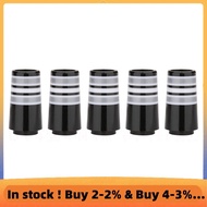 5Pcs Irons Shaft Sleeve Golf Iron Club Ferrules Replacement,Grey