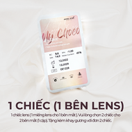 ( Nhập mã LAZSOCIAL99 - giảm 30% đơn từ 199k ) Lens nâu tự nhiên MY CHOCO - Lens mắt nâu Angel Eyes