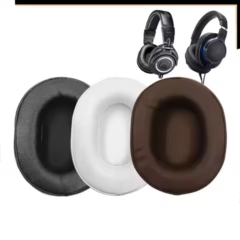 Replacement Ear Pads Earpads Cushion for Audio-Technica ATH-MSR7 ATH-MSR7BK ATH-M50x ATH-M40X ATH-M3