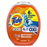 [bbzzw] Tide PODS Liquid Laundry Detergent Ultra Oxi 85 Count