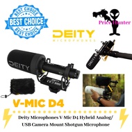 Deity Microphones V-Mic D4 USB Camera-Mount Shotgun Microphone