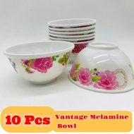 10 PCS Vantage Melamine Bowl Vantage mangkuk Vantage Soup Bowl Doorgift Souvenir Cenderahati Kahwin
