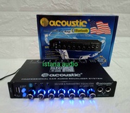 Parametrik Pre amp ACOUSTIC AC-6097EPI karaoke bluetooth MMC Pre amp ACOUSTIC AC-6907 EPI MIC KARAOK