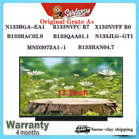 Original New A+13.3" Lcd Screen N133BGA EA1 R133NVFC R7 X133NVFF R0 B133HAC02.0 B133QAA01.1 N133JLG 