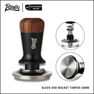 Bincoo Walnut Tamper Spring Loaded | Bincoo Distributor | Bincoo Tamper Mat