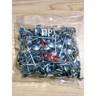 Asbestos Zinc Nails 2"inch (5 cm),3"inch (7 cm),4"inch (10 cm) Umbrella Nails per 1 Kg