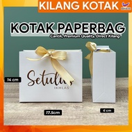 50pcs Kotak Doorgift Kahwin Eksklusif Perkahwinan VIP Company Doorgift Box custom Premium utk Sejada