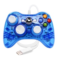 USB Wired Game Controller Double Shock Game Joystick Gamepad High Sensitivity Button for Xbox 360/Xbox One/PC/Laptop