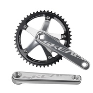 อะลูมินัมอัลลอยหลุมสี่เหลี่ยมสำหรับจักรยาน SKEACE 48T 165มม. 144มม. BCD พร้อม A11-AS210 CNC แบบบูรณา