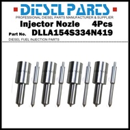 4Pcs Diesel Fuel Injector Nozzle Tips DLLA154S334N419 NP-DLLA154S334N419 105015-4190 for ISUZU 4BD1 