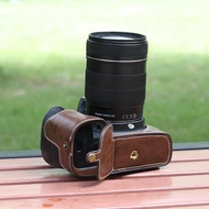 Suitable for Nikon DF Slr D850 Camera Bag D810 Leather Case D750 Protective Case D800E Half Cover D800 Base