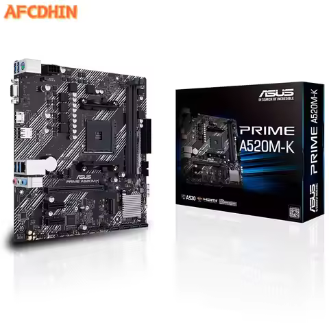 Asus PRIME A520M K computer motherboard suitable for CPU 5500/5600/5600G