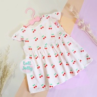 Rora Dress Cherry Baby Girl Dress 0 - 2 years