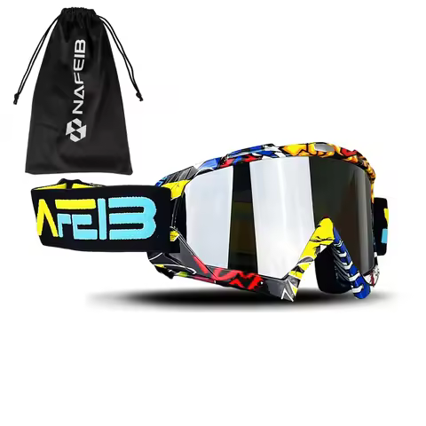ATV Motorcycle Sunglasses Men Motocross Goggles Safety Protective Glasses MX Night Vision Helmet Gog