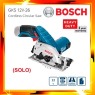 BOSCH 12V HEAVY DUTY GKS 12V-LI SOLO CORDLESS BATTERY CIRCULAR SAW GKS 12V SMALLEST PROFESSIONAL UNI