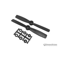 HQProp 5X4.5 Black Carbon Composite Material Multi-Axis Dedicated 3D Propeller 2 in (One Front One R