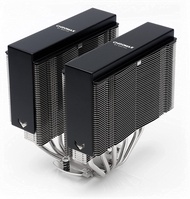 NH-D15 chromax.Black CPU Cooler with NA-HC4 chromax.Black Heatsink Covers