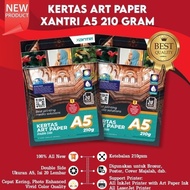 Kertas Photo Art Paper A4 120gsm 120 gsm Print Double Side 50 sheet Art Karton Xantri Original Brosu